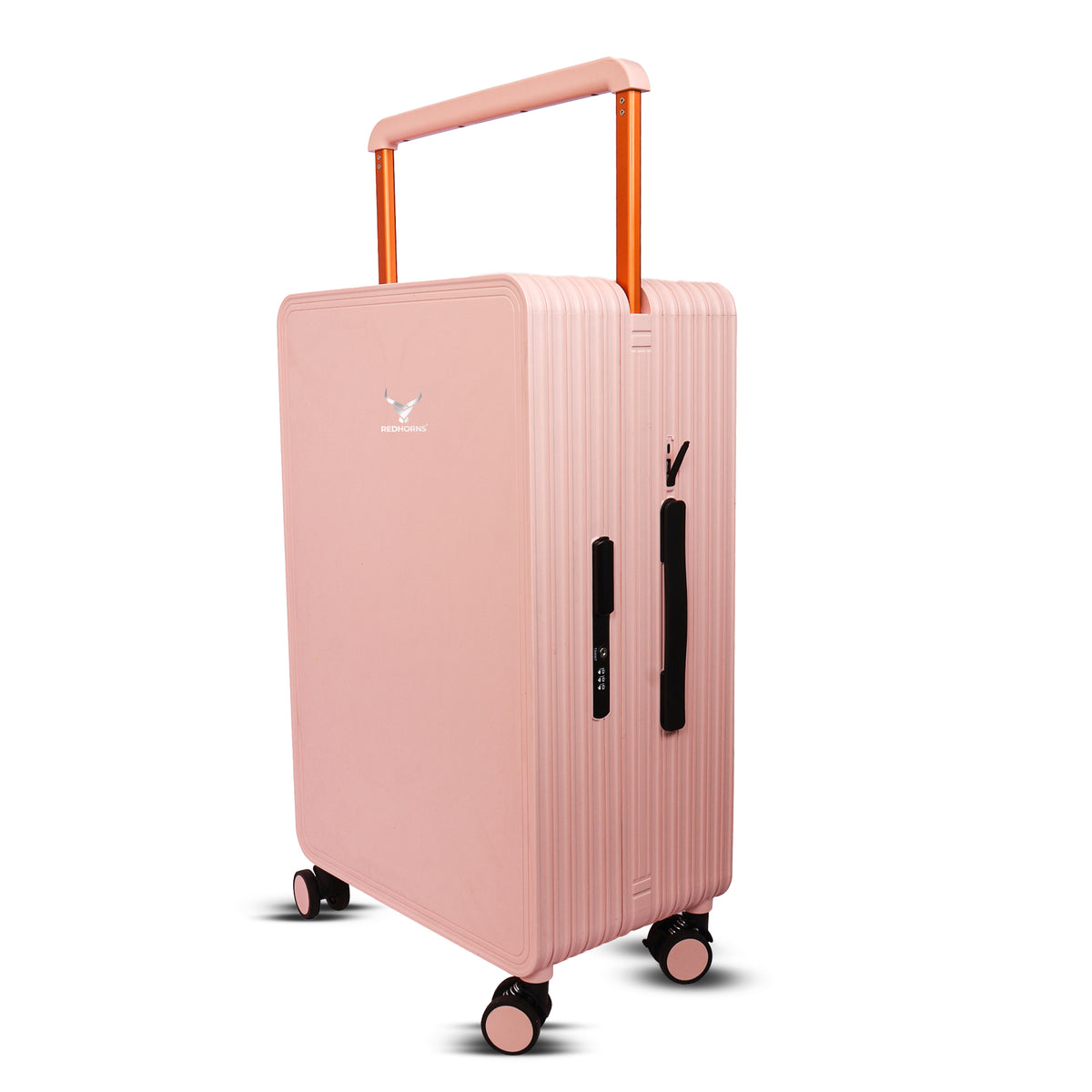 Lightweight luggage trolley bag #color_pink