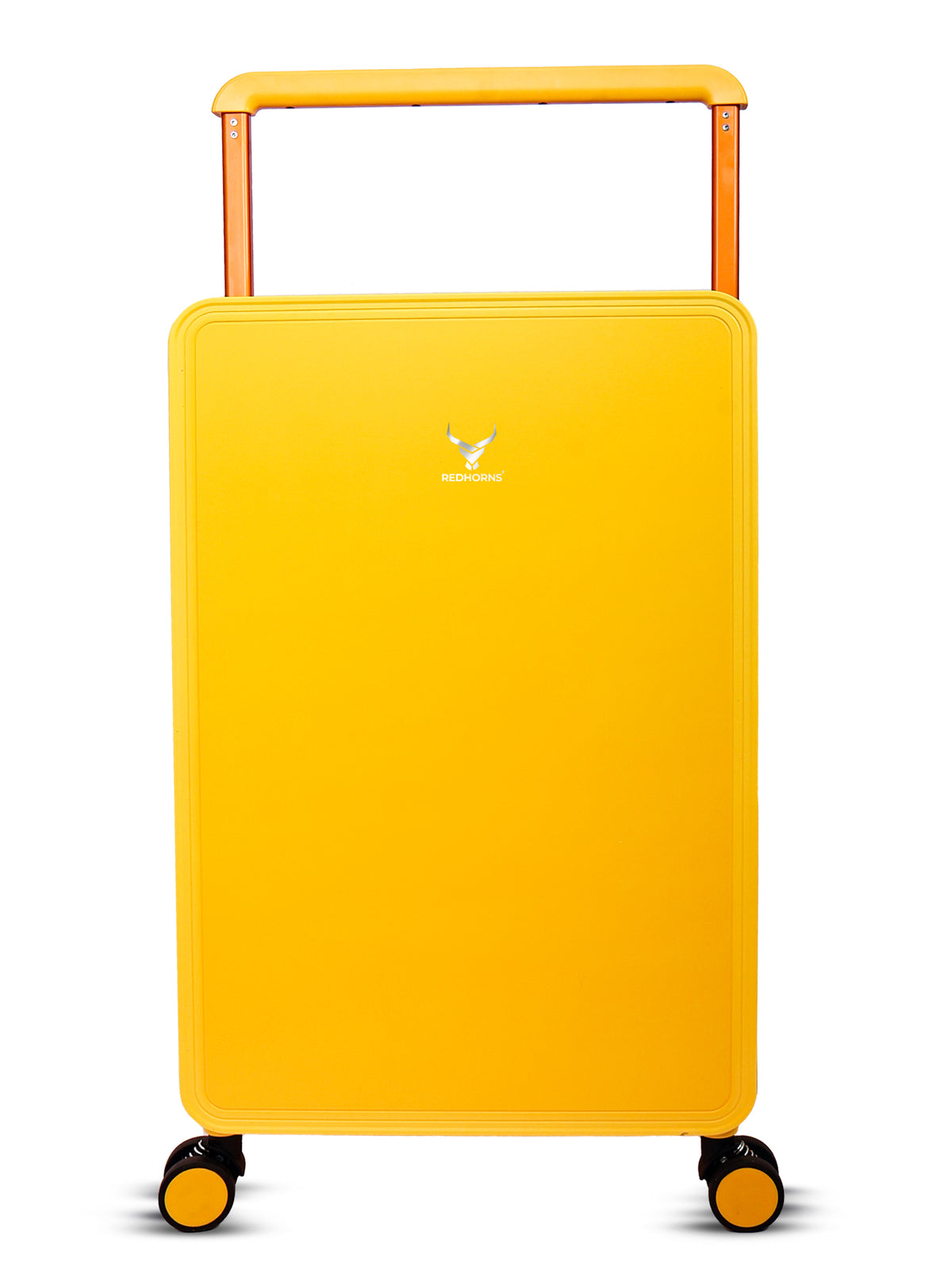 Lightweight luggage trolley bag #color_yellow
