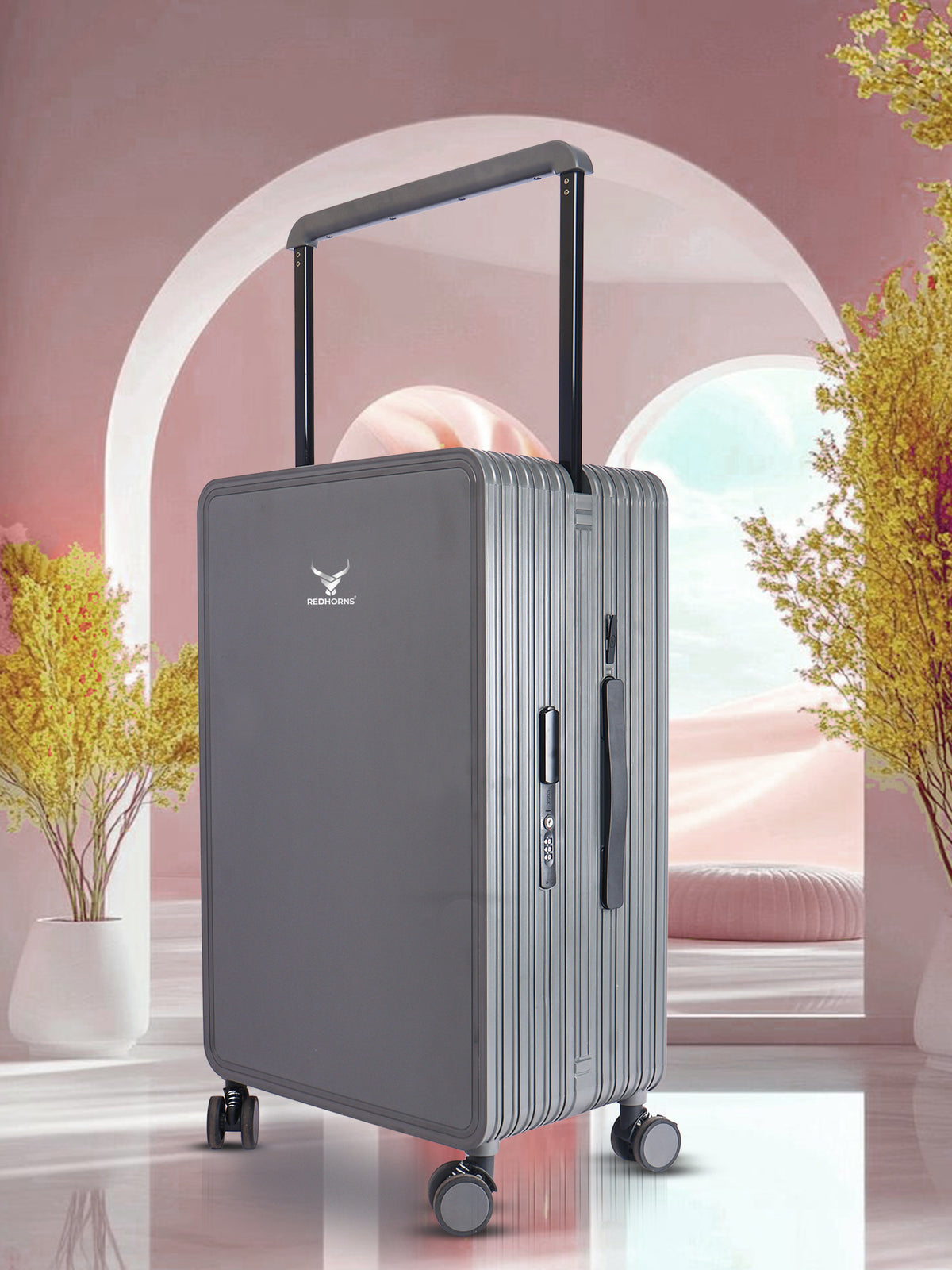 Lightweight luggage trolley bag #color_grey