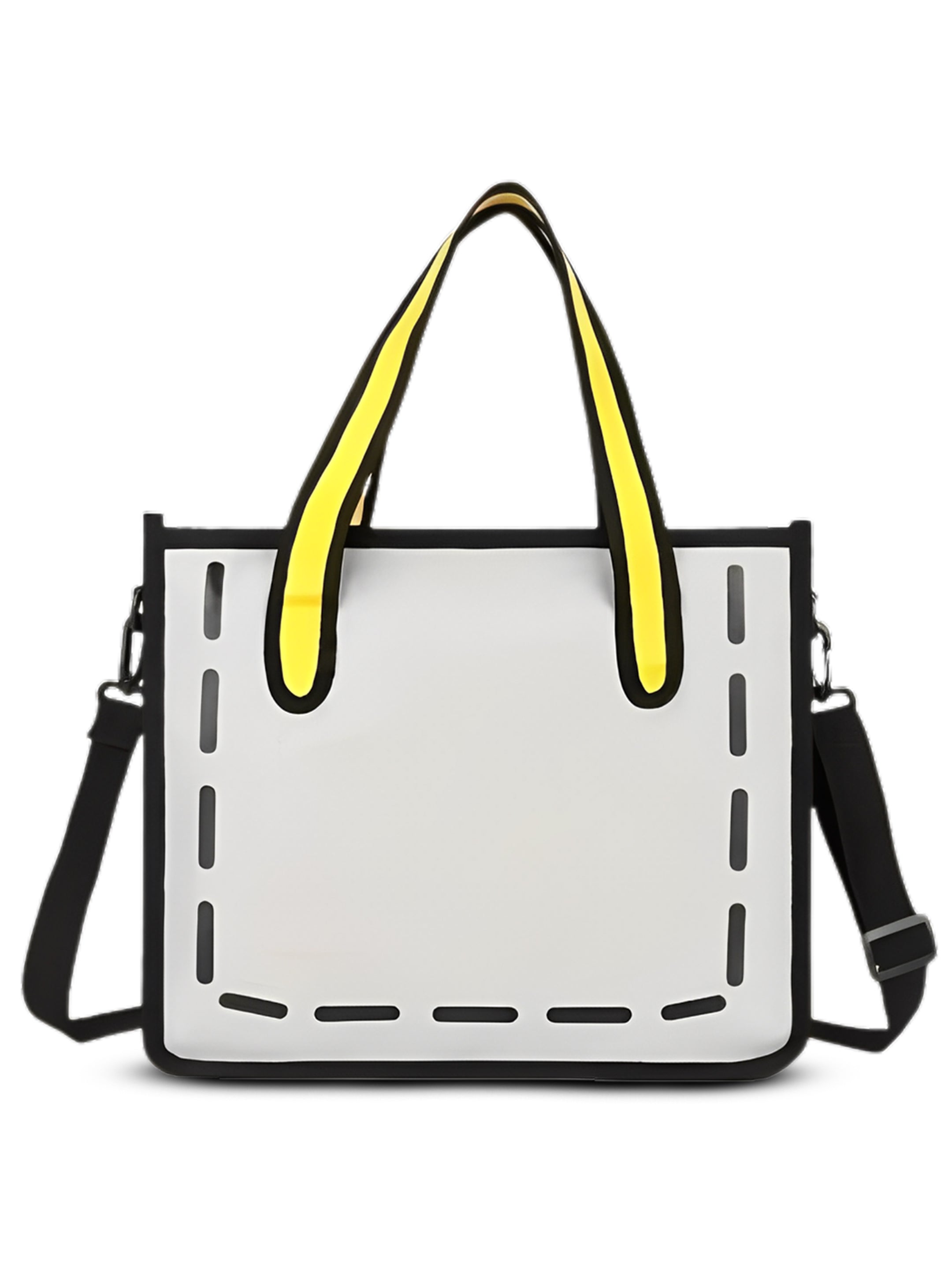 Women Shoulder Bag 2D Bags Comic Handbag Casual Fashion Messenger Bags  (Yellow) | eBay