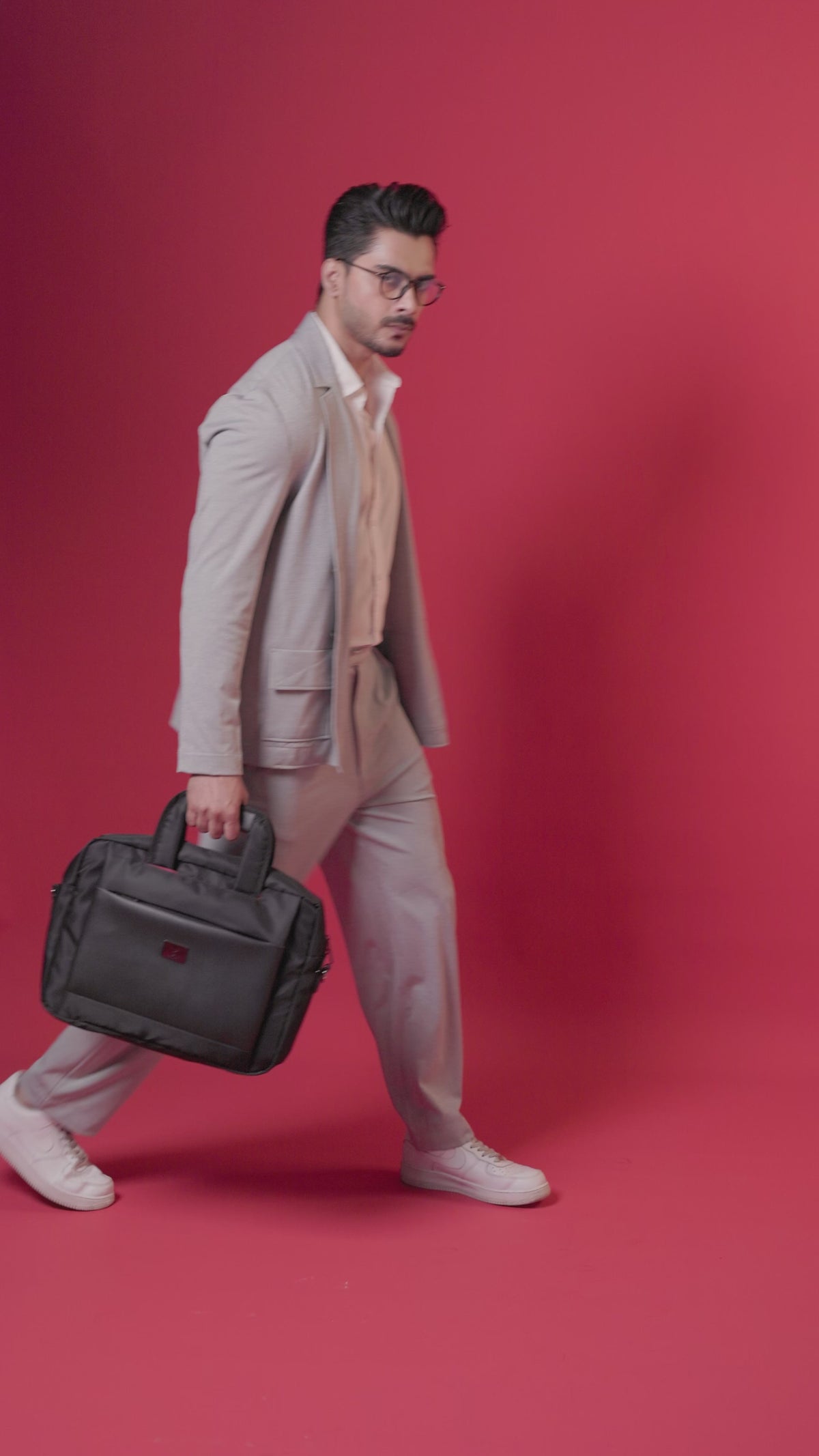 Drift Executive Black Laptop Briefcase