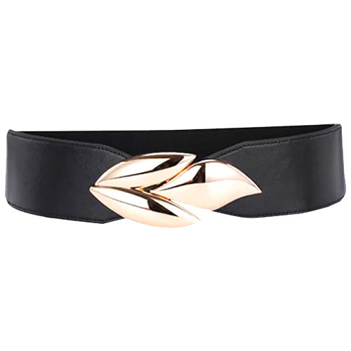 Redhorns Elastic Ladies Wide Belt#color_black