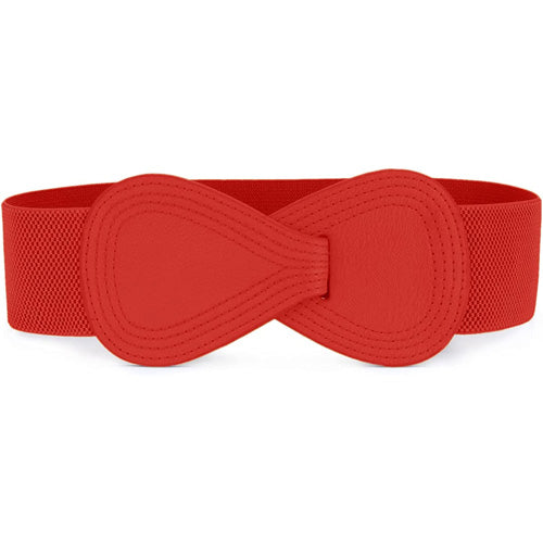 Redhorns Elastic Ladies Belt#color_red