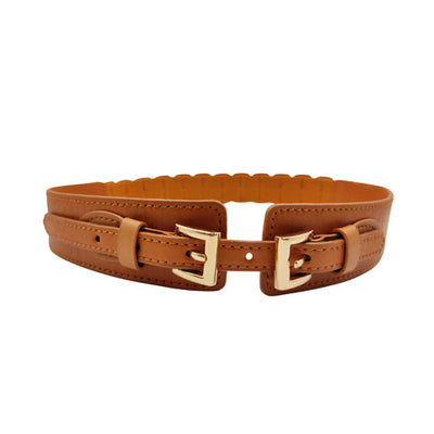 Women's Belt Brown#color_brown