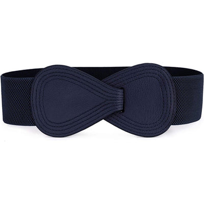 Redhorns Elastic Ladies Belt#color_navy-blue