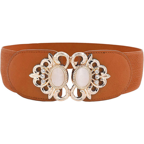 Ladies belt#color_brown
