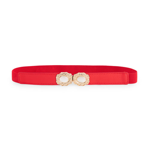 Ladies belt red#color_red