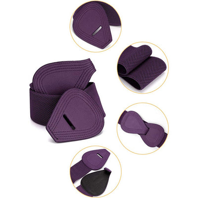 Redhorns Elastic Ladies Belt#color_purple