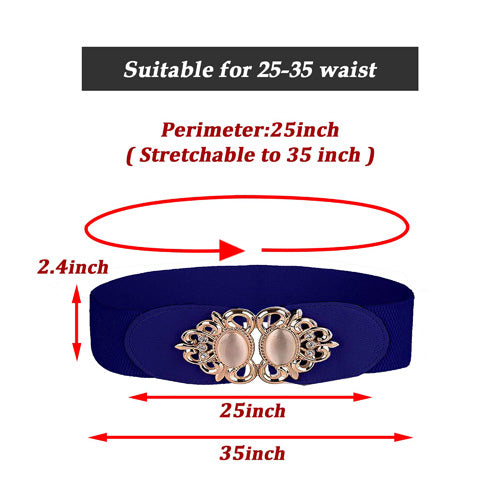 Ladies belt#color_blue