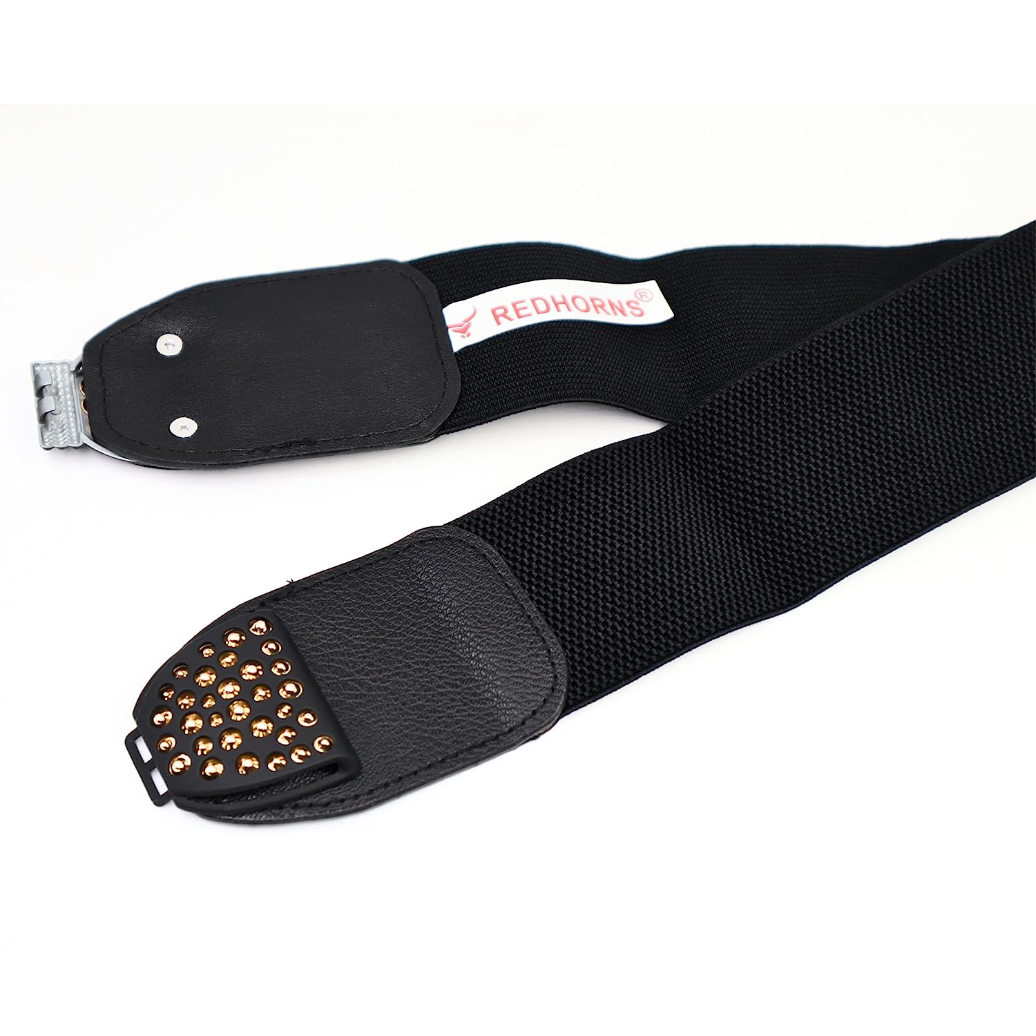 Redhorns Elastic Ladies Wide Belt#color_black