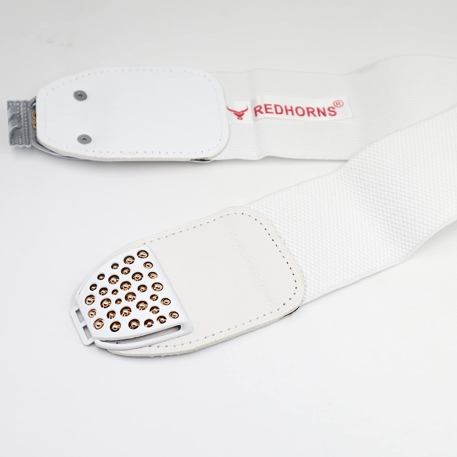 Redhorns Elastic Ladies Wide Belt#color_white