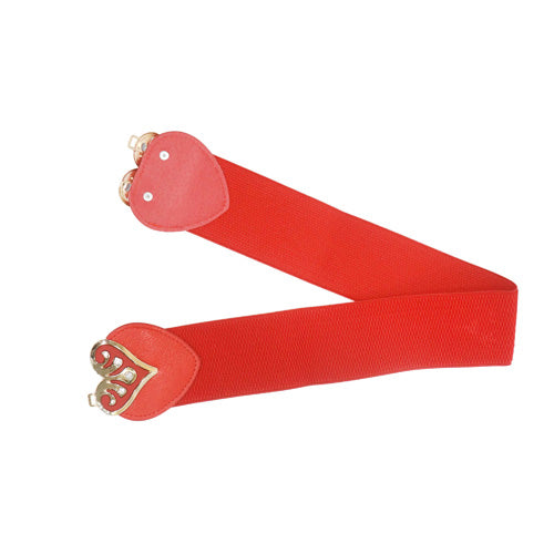 Redhorns Designer Womens Waist Belt#color_red