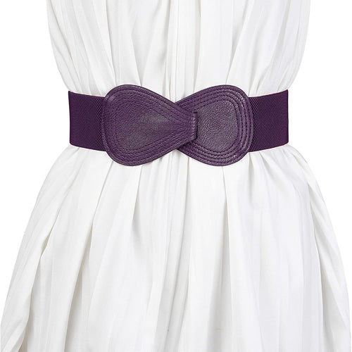Redhorns Elastic Ladies Belt#color_purple