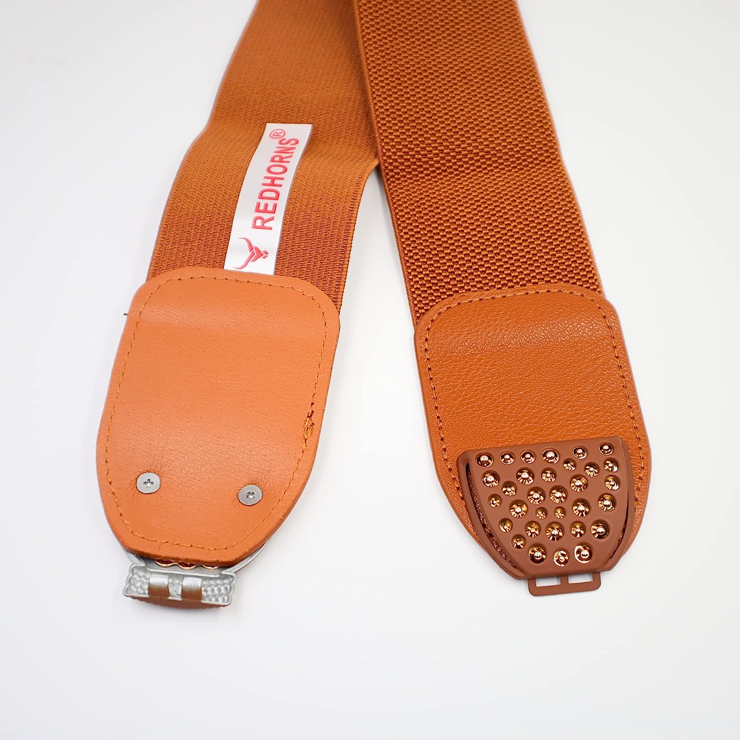 Redhorns Elastic Ladies Wide Belt#color_tan