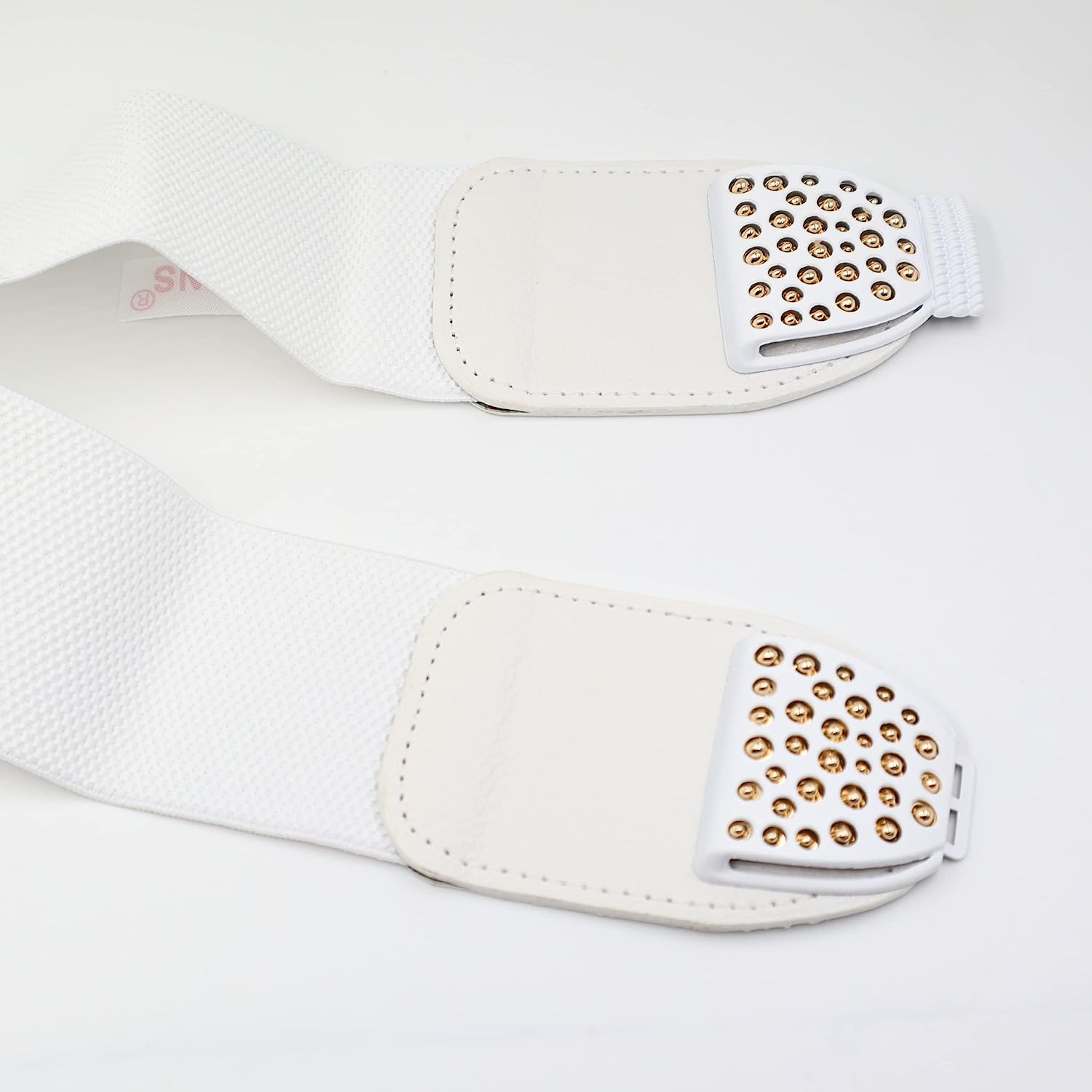 Redhorns Elastic Ladies Wide Belt#color_white