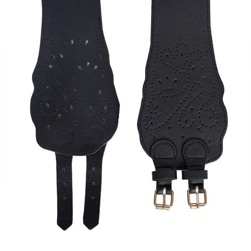 Redhorns Elastic Ladies Wide Belt#color_black