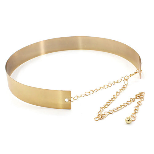 Ladies Golden Belt#color_golden