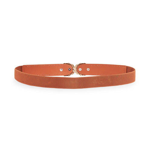 Ladies belt brown#color_brown