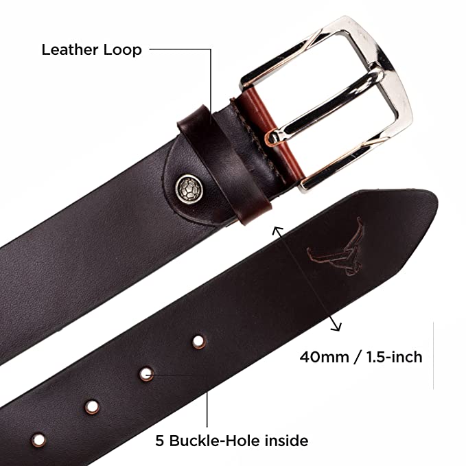 Classic Design Genuine Leather Belt for Men | Gents Leather Belt 