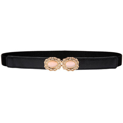 Ladies belt black#color_black