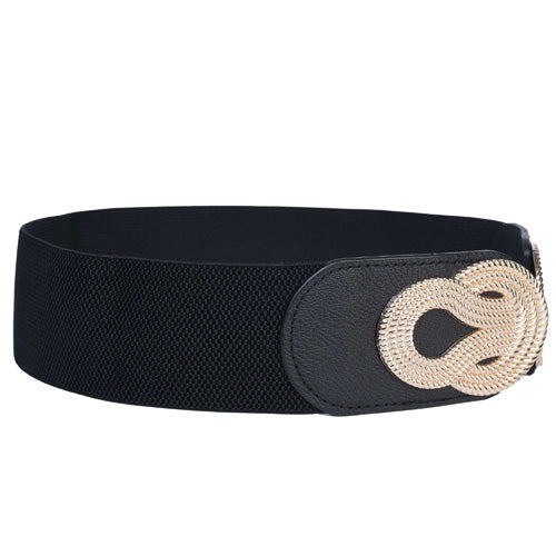 Redhorns Elastic Ladies Wide Belt#color_black