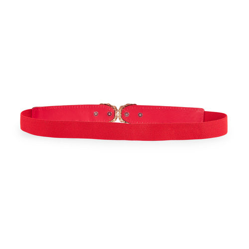 Ladies belt red#color_red