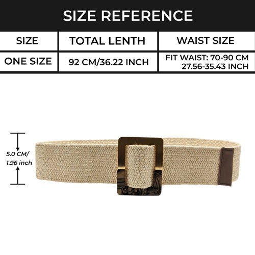 Redhorns Elastic Ladies Wide Belt#color_white