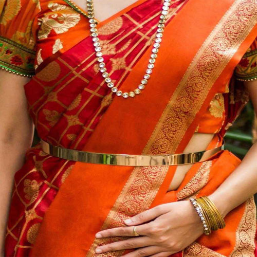 Ladies Golden Belt#color_golden