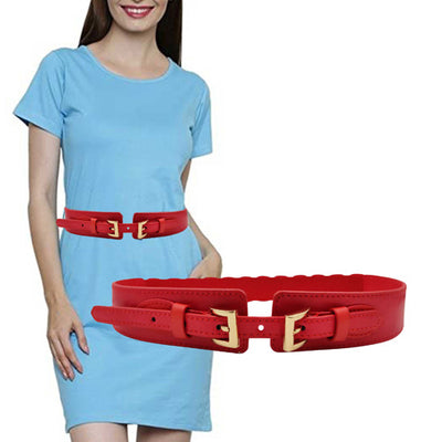 Women's Belt Red#color_red