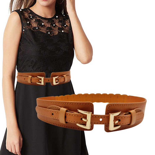 Women's Belt Brown#color_brown