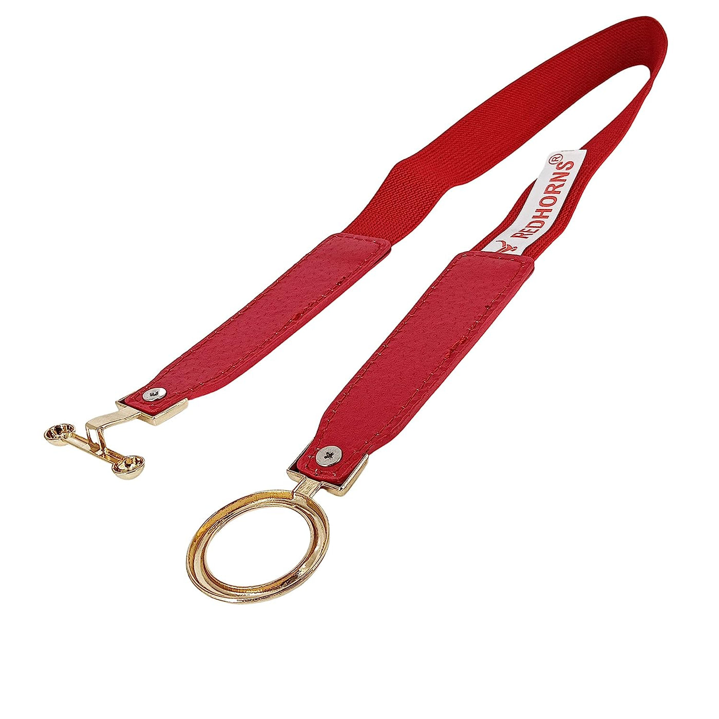 Redhorns Elastic Ladies Belt#color_red