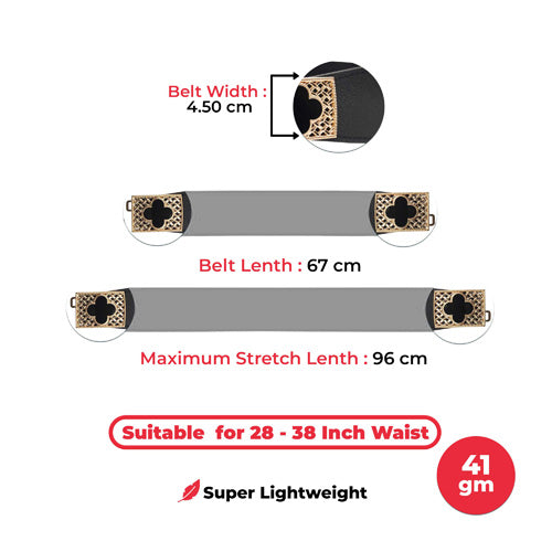 Redhorns Elastic Ladies Belt#color_black
