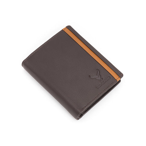  Bi fold Men's Wallet dark brown#color_dark-brown