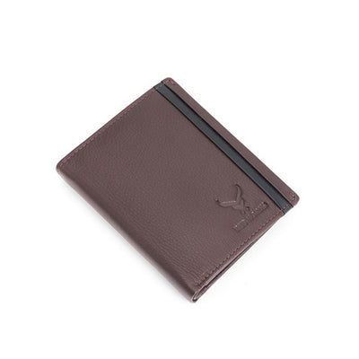  Bi fold Men's Wallet Redwood brown#color_redwood-brown