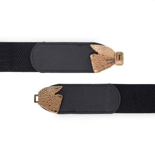 Bow Knot Design Belt#color_black