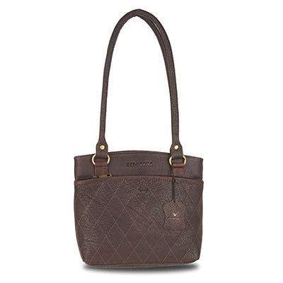 Premium Quality Luxury Leather Women's Handbag | Ladies Leather Purse  Bag |  Women Satchel Shoulder Bag (WHB02)