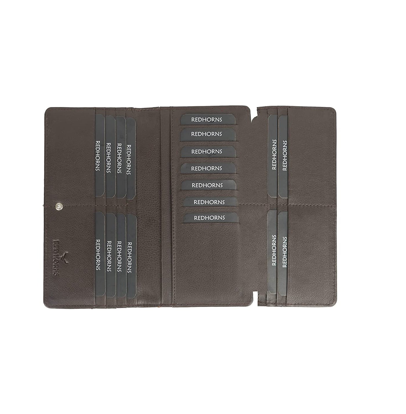 Women's Genuine Leather Wallet  Black#color_brown