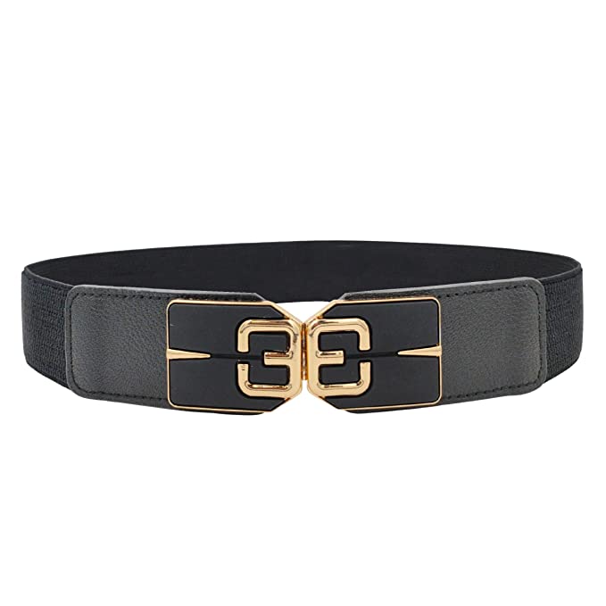 Redhorns Elastic Ladies Wide Belt#color_black