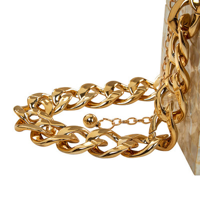 Elegant Design Ladies Adjustable Belt Golden