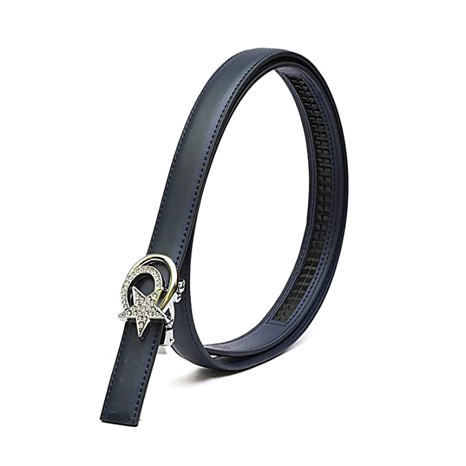 Redhorns Elastic Ladies Slim Belt#color_blue