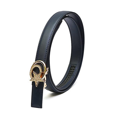 Redhorns Elastic Ladies Slim Belt#color_blue