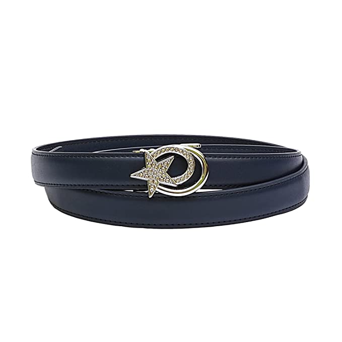 Redhorns Elastic Ladies Slim Belt#color_blue