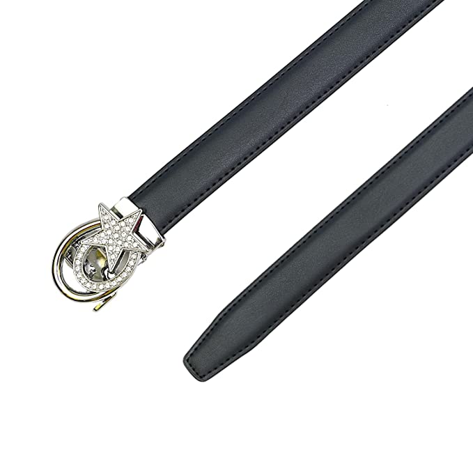 Redhorns Elastic Ladies Slim Belt#color_blue