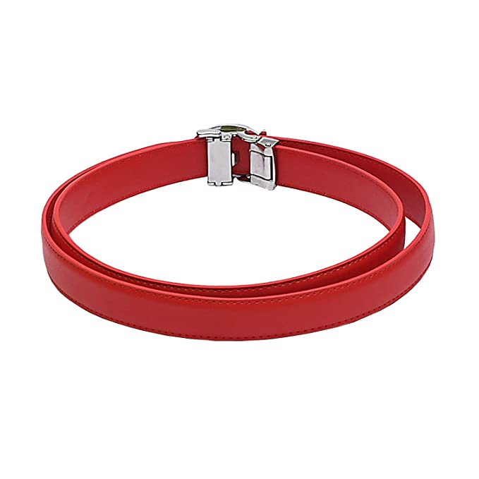 Redhorns Elastic Ladies Slim Belt#color_red
