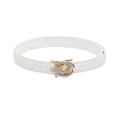 Redhorns Elastic Ladies Slim Belt#color_white