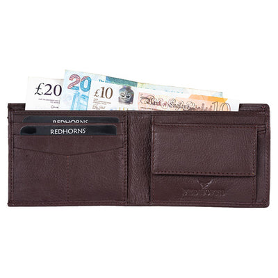 Mens Wallet Redwood Brown#color_redwood-brown