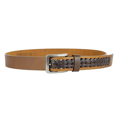 Redhorns Pure Leather Mens Belt#color_honey-brown