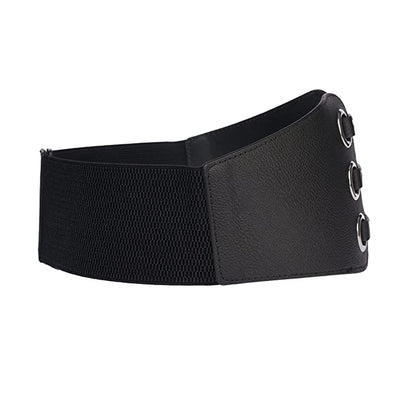 Redhorns Elastic Ladies Wide Belt#color_black