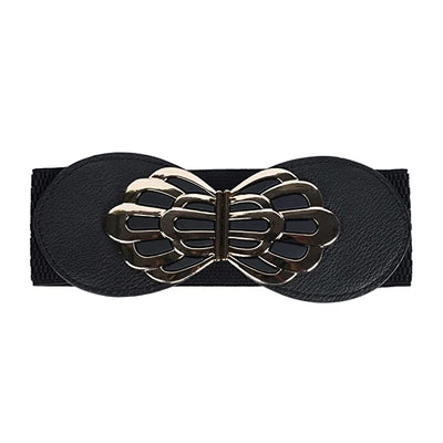 Redhorns Elastic Ladies Wide Belt#color_black