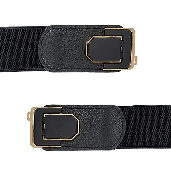Redhorns Elastic Ladies Wide Belt#color_black